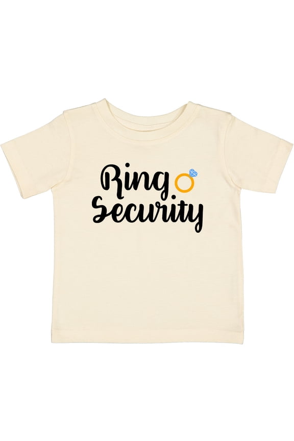 Ringbearer Ring Security Boys Baby T-Shirt