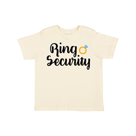 Inktastic Ringbearer Ring Security Boys Toddler T-Shirt