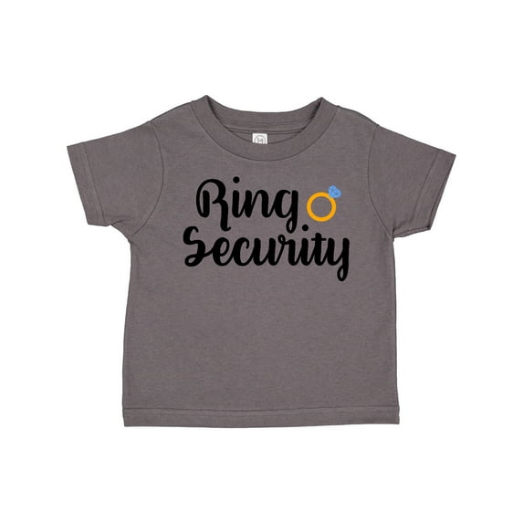Inktastic Ringbearer Ring Security Boys Toddler T-Shirt
