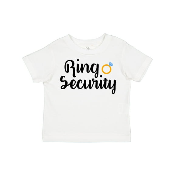 Inktastic Ringbearer Ring Security Boys Toddler T-Shirt
