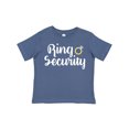 thumbnail image 1 of Inktastic Ringbearer Ring Security White Text Boys or Girls Toddler T-Shirt, 1 of 5