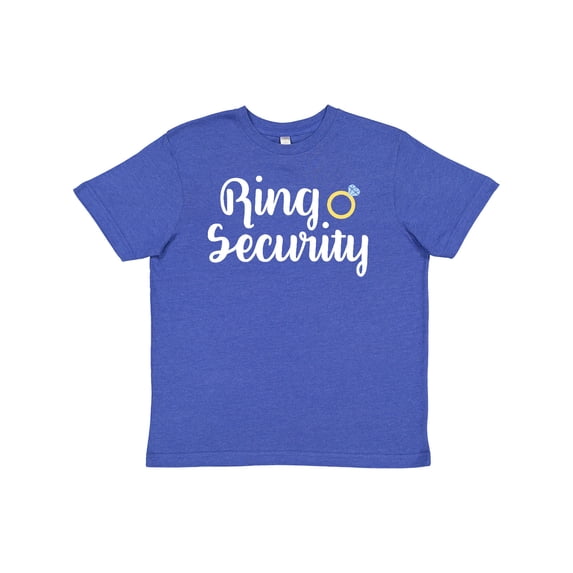 Inktastic Ringbearer Ring Security White Text Youth T-Shirt