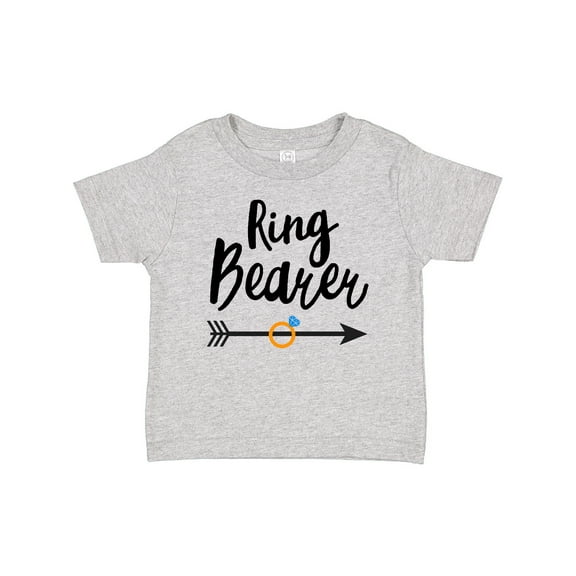 Inktastic Ringbearer with Arrow Boys Baby T-Shirt
