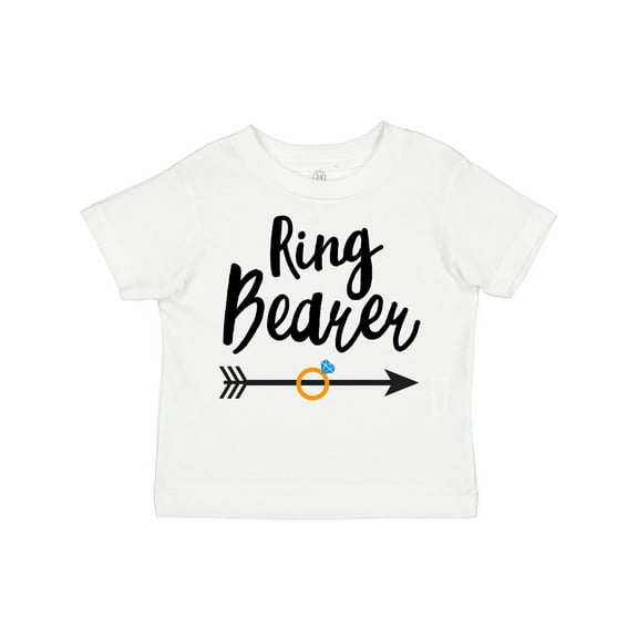Inktastic Ringbearer with Arrow Boys Toddler T-Shirt