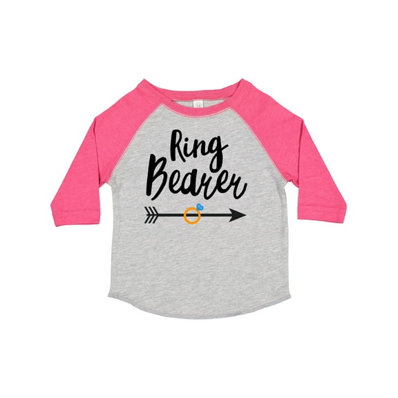 Inktastic Ringbearer with Arrow Boys Toddler T-Shirt