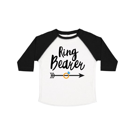 Inktastic Ringbearer with Arrow Boys Toddler T-Shirt