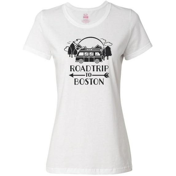 Inktastic Road Trip To Boston Women's T-Shirt