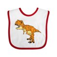 thumbnail image 1 of Inktastic Roaring T-Rex Boys or Girls Baby Bib, 1 of 4