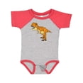 thumbnail image 1 of Inktastic Roaring T-Rex Boys or Girls Baby Bodysuit, 1 of 5