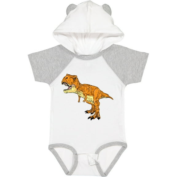 Inktastic Roaring T-Rex Boys or Girls Baby Bodysuit