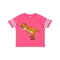thumbnail image 1 of Inktastic Roaring T-rex Boys or Girls Toddler T-Shirt, 1 of 5