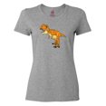 thumbnail image 1 of Inktastic Roaring T-Rex Women's T-Shirt, 1 of 5
