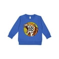 thumbnail image 1 of Inktastic Roaring Tiger Design Toddler Sweatshirt, 1 of 4