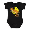 thumbnail image 1 of Inktastic Roaring Tyrannosaurus Rex Witch on Halloween Boys or Girls Baby Bodysuit, 1 of 5