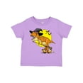 thumbnail image 1 of Inktastic Roaring Tyrannosaurus Rex Witch on Halloween Boys or Girls Toddler T-Shirt, 1 of 5