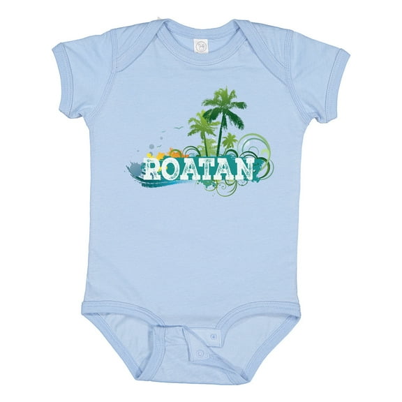 Inktastic Roatan Honduras Vacation Boys or Girls Baby Bodysuit