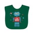 thumbnail image 1 of Inktastic Robot 1st Birthday Boys Baby Bib, 1 of 4