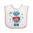 thumbnail image 1 of Inktastic Robot 1st Birthday Boys Baby Bib, 1 of 4