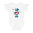 thumbnail image 1 of Inktastic Robot 1st Birthday Boys Baby Bodysuit, 1 of 5