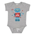 thumbnail image 1 of Inktastic Robot 1st Birthday Boys Baby Bodysuit, 1 of 5