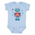 thumbnail image 1 of Inktastic Robot 1st Birthday Boys Baby Bodysuit, 1 of 5