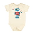 thumbnail image 1 of Inktastic Robot 1st Birthday Boys Baby Bodysuit, 1 of 5