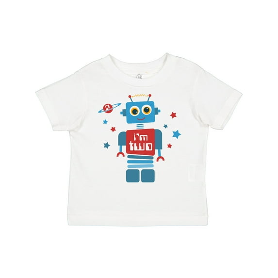 Inktastic Robot 2nd Birthday Boys Toddler T-Shirt
