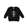 thumbnail image 1 of Inktastic Robot 2nd Birthday Toddler Sweatshirt, 1 of 4