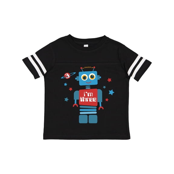 Inktastic Robot 3rd Birthday Boys Toddler T-Shirt