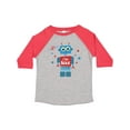 thumbnail image 1 of Inktastic Robot 4th Birthday Boys Toddler T-Shirt, 1 of 5