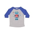 thumbnail image 1 of Inktastic Robot 4th Birthday Boys Toddler T-Shirt, 1 of 5
