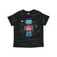 thumbnail image 1 of Inktastic Robot 4th Birthday Boys Toddler T-Shirt, 1 of 5