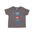 thumbnail image 1 of Inktastic Robot 4th Birthday Boys Toddler T-Shirt, 1 of 5