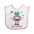 thumbnail image 1 of Inktastic Robot Big Brother II Boys Baby Bib, 1 of 4