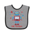 thumbnail image 1 of Inktastic Robot Big Brother II Boys Baby Bib, 1 of 4