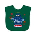 thumbnail image 1 of Inktastic Robot Brother Boys Baby Bib, 1 of 4
