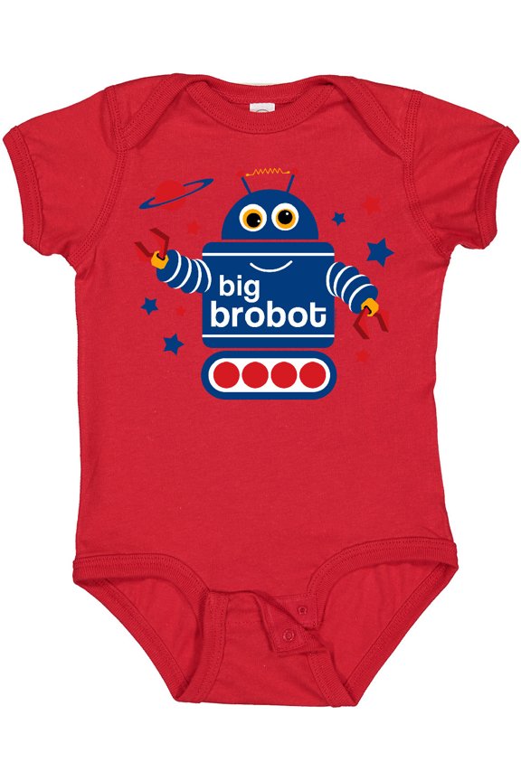 Robot Brother Boys Baby Bodysuit