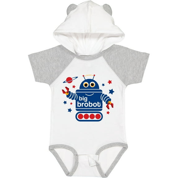 Inktastic Robot Brother Boys Baby Bodysuit