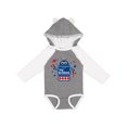thumbnail image 1 of Inktastic Robot Brother Boys Long Sleeve Baby Bodysuit, 1 of 5