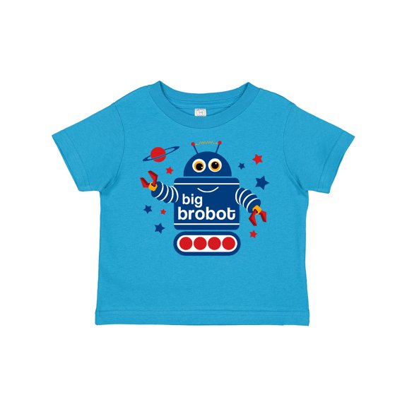 Inktastic Robot Brother Boys Toddler T-Shirt