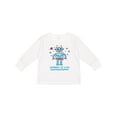 thumbnail image 1 of Inktastic Robot Geared Up Kindergarten Boys or Girls Long Sleeve Toddler T-Shirt, 1 of 5