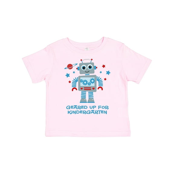 Inktastic Robot Geared Up Kindergarten Boys or Girls Toddler T-Shirt