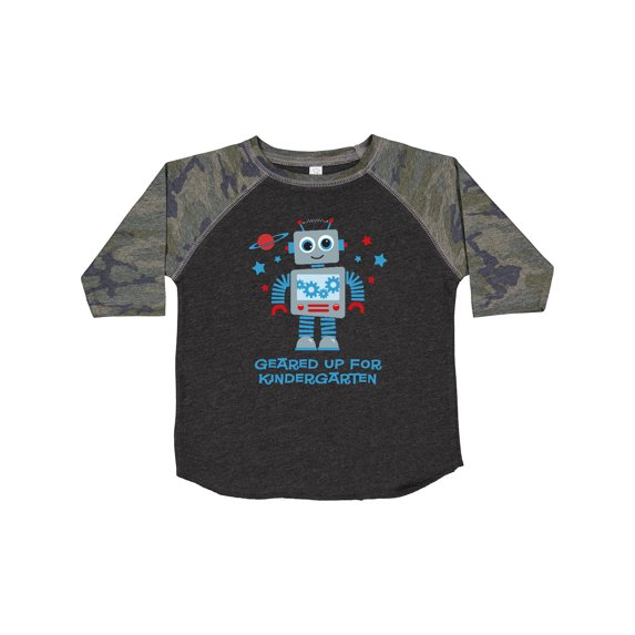 Inktastic Robot Geared Up Kindergarten Boys or Girls Toddler T-Shirt