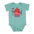 thumbnail image 1 of Inktastic Robot Little Brother Boys Baby Bodysuit, 1 of 5