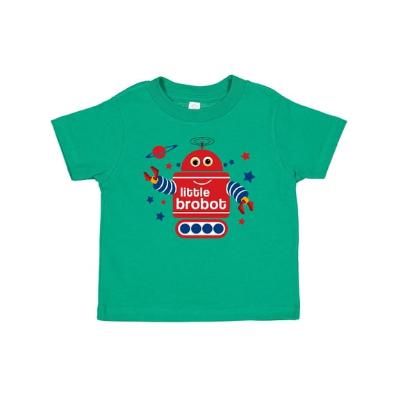 Inktastic Robot Little Brother Boys Baby T-Shirt