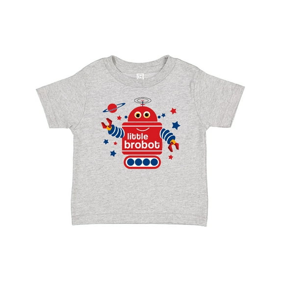Inktastic Robot Little Brother Boys Baby T-Shirt