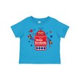 thumbnail image 1 of Inktastic Robot Little Brother Boys Toddler T-Shirt, 1 of 5