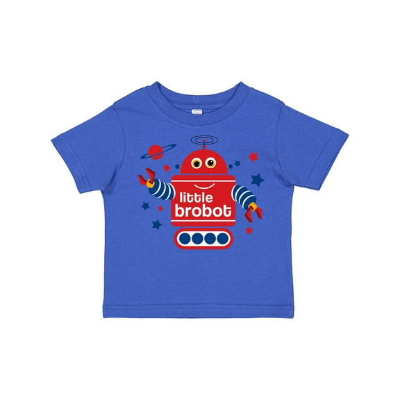 Inktastic Robot Little Brother Boys Toddler T-Shirt