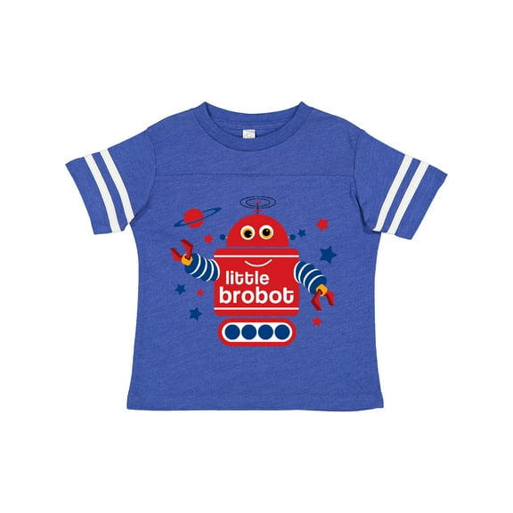 Inktastic Robot Little Brother Boys Toddler T-Shirt