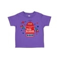 thumbnail image 1 of Inktastic Robot Little Brother Boys Toddler T-Shirt, 1 of 5
